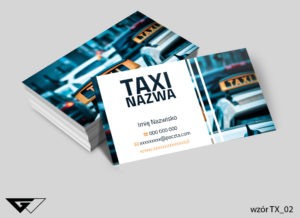wizytówka taxi miejska
